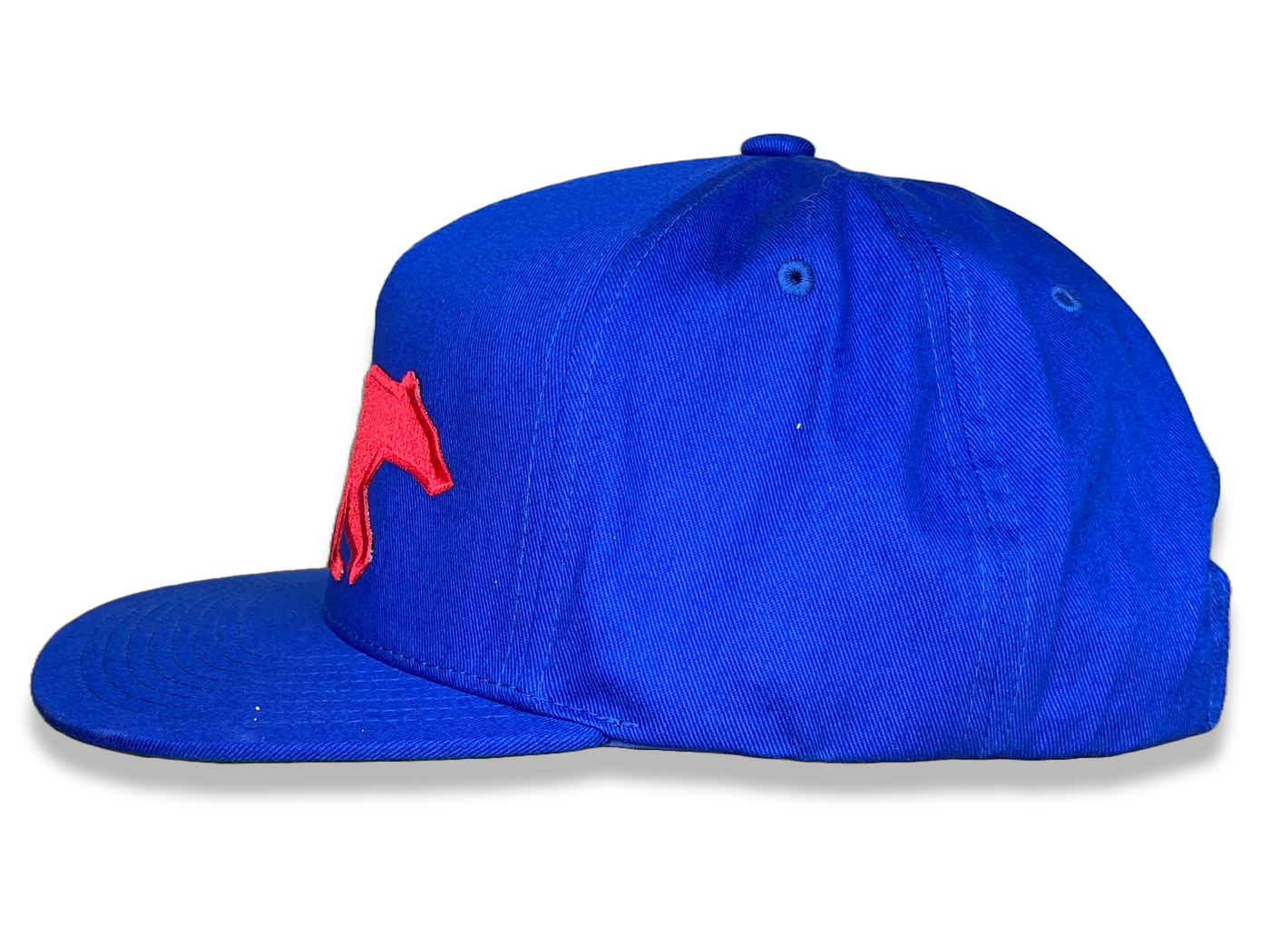 5 Panel Flatbill Red Bear Patch Bills Trucker Hat