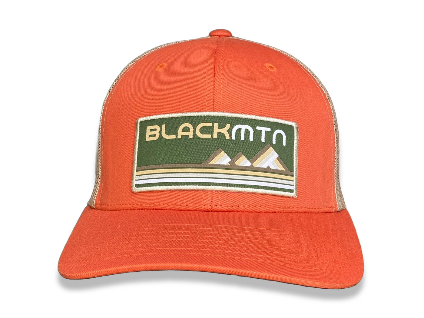 Hunter Orange RetroGo Patch Trucker Hat