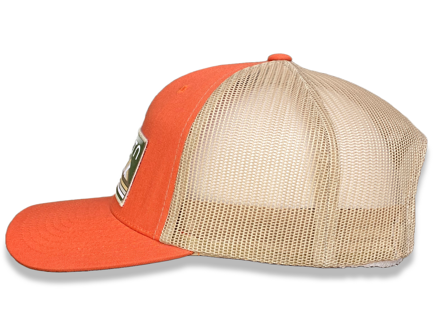 Hunter Orange Retro Go Patch Trucker Hat