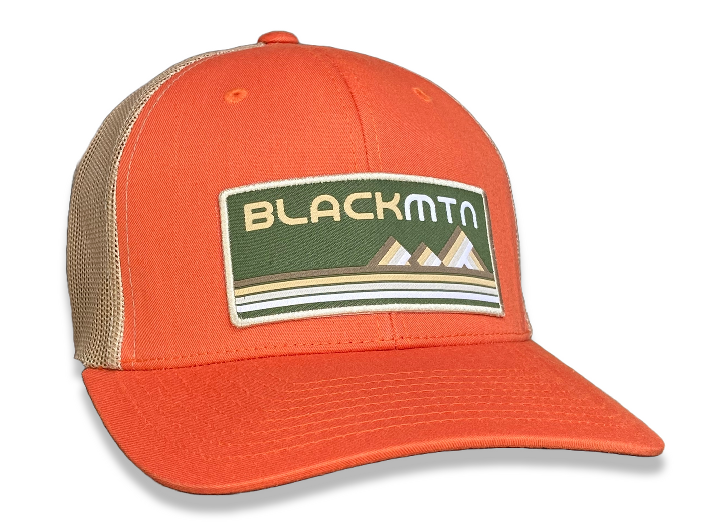 Hunter Orange Retro Go Patch Trucker Hat