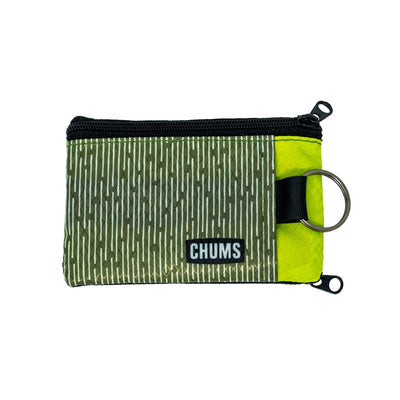#184031041 Surfshorts Wallet - Green/White Lines 