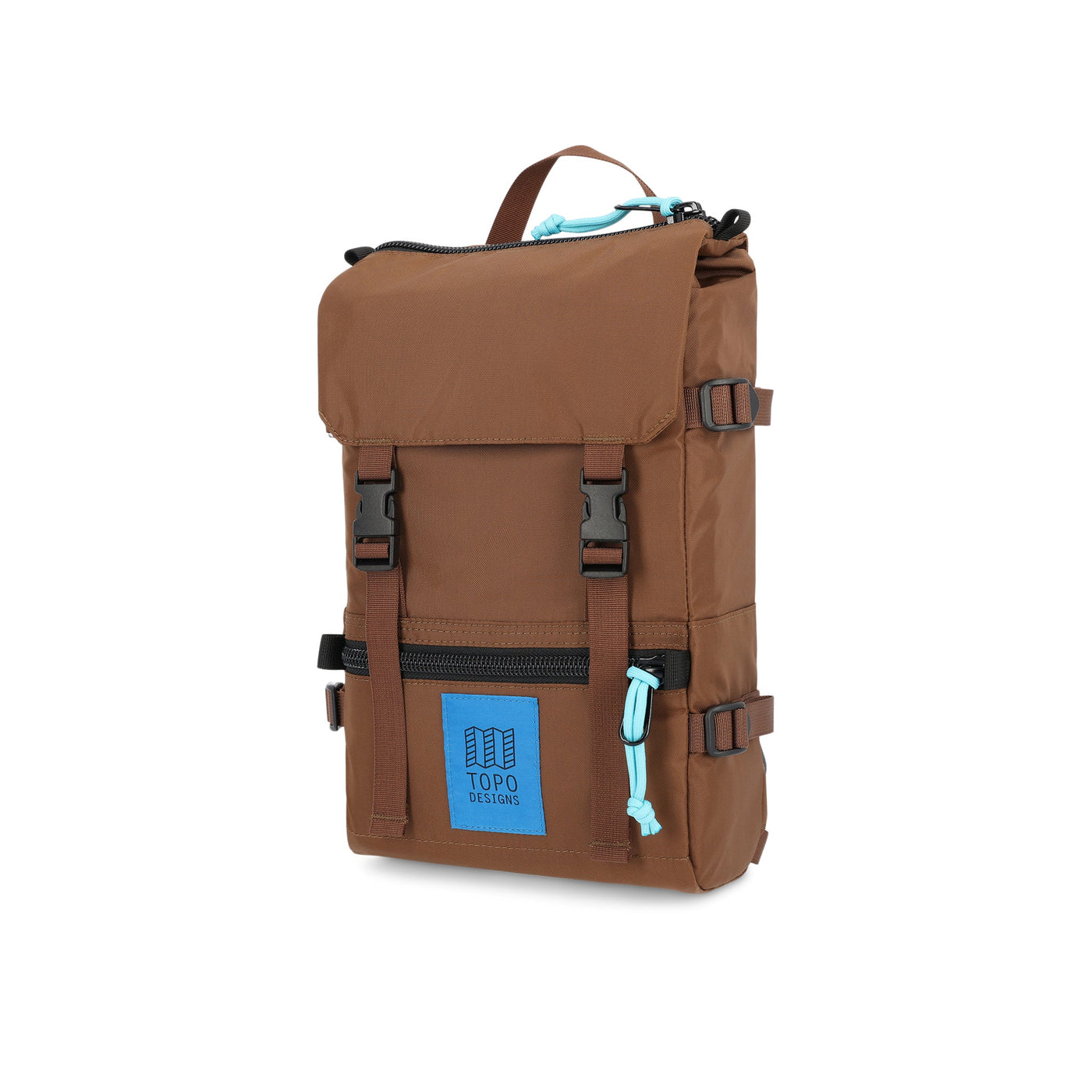 Topo Designs Rover Pack Mini backpack in recycled "Cocoa" brown