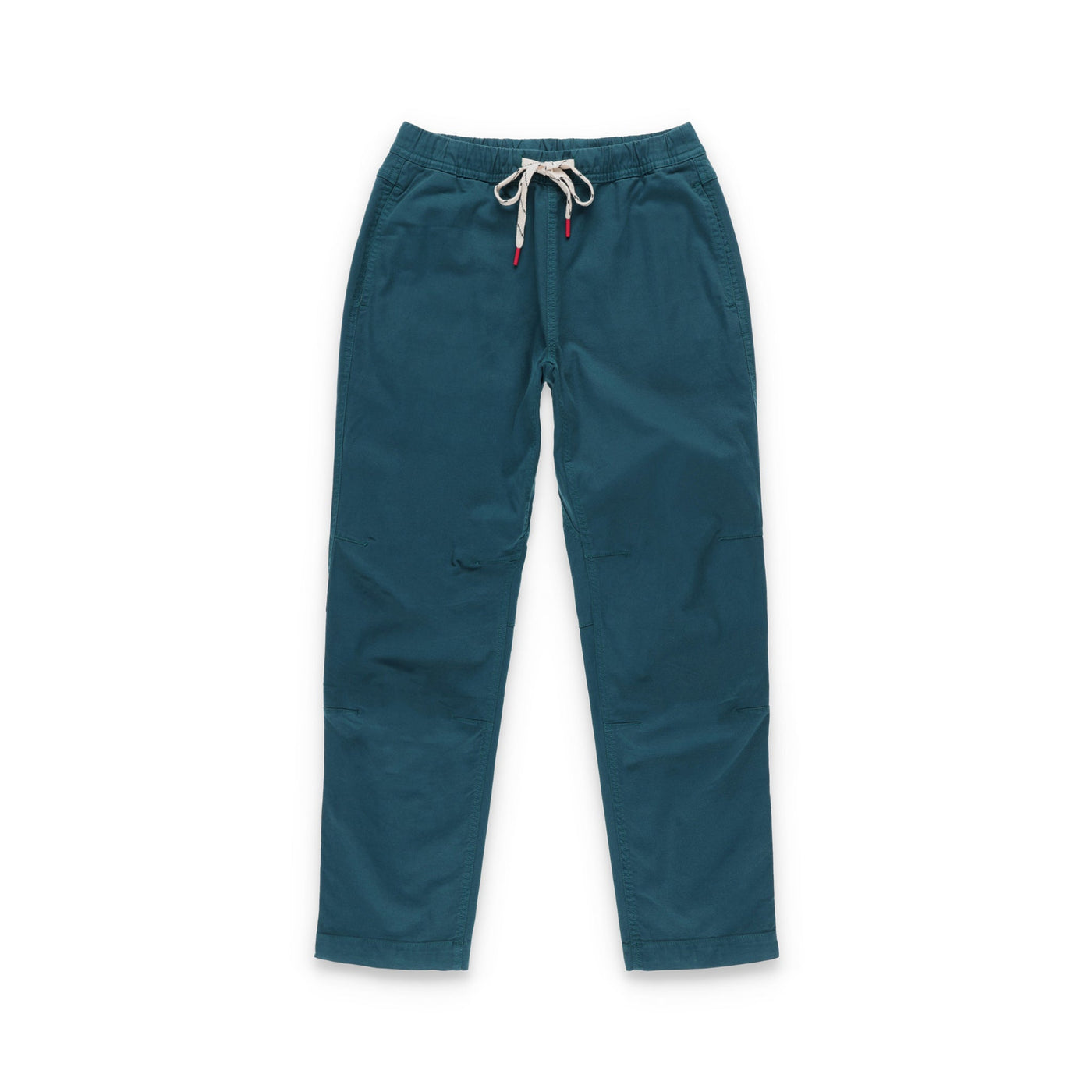 Topo Designs Women's Dirt Pants in 100% organic cotton with drawstring waist in "Pond Blue"